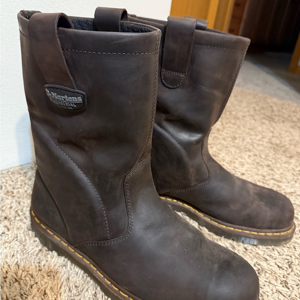 Dr. Martens Men's Industrial Steel Toe Boots - Picture 2 of 7